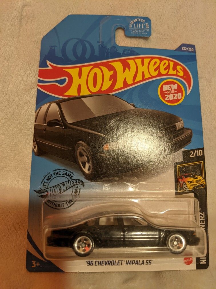 Hot Wheels 1996 Chevrolet Impala SS Nightburnerz