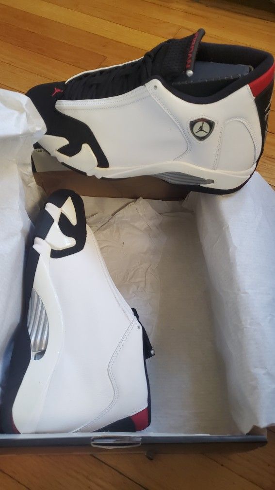 Nike Air Jordan Retro 14 Black Toe Size 10.5 - photo 2