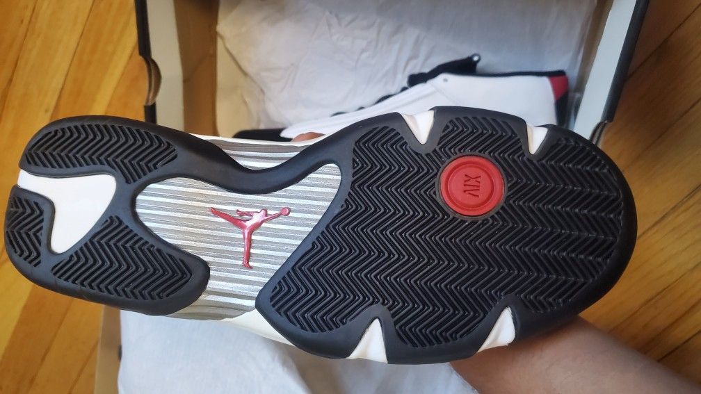 Nike Air Jordan Retro 14 Black Toe Size 10.5 - photo 3