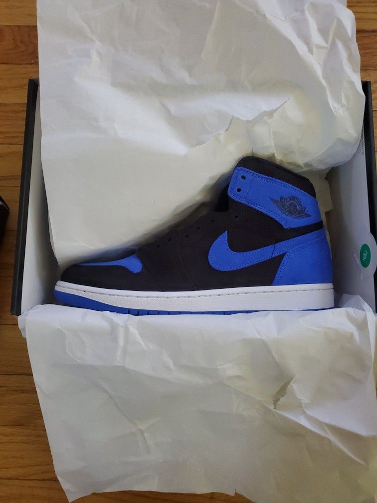 Nike Air Jordan Retro One Size 10.5 Royals Reimagined