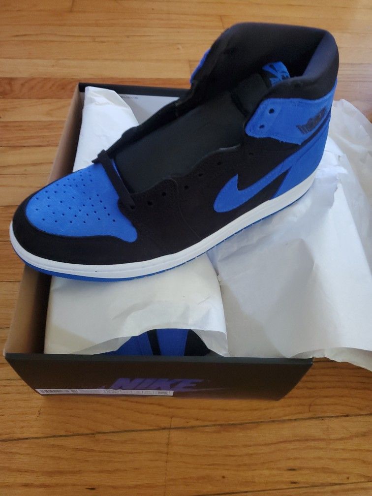 Nike Air Jordan Retro One Size 10.5 Royals Reimagined - photo 3