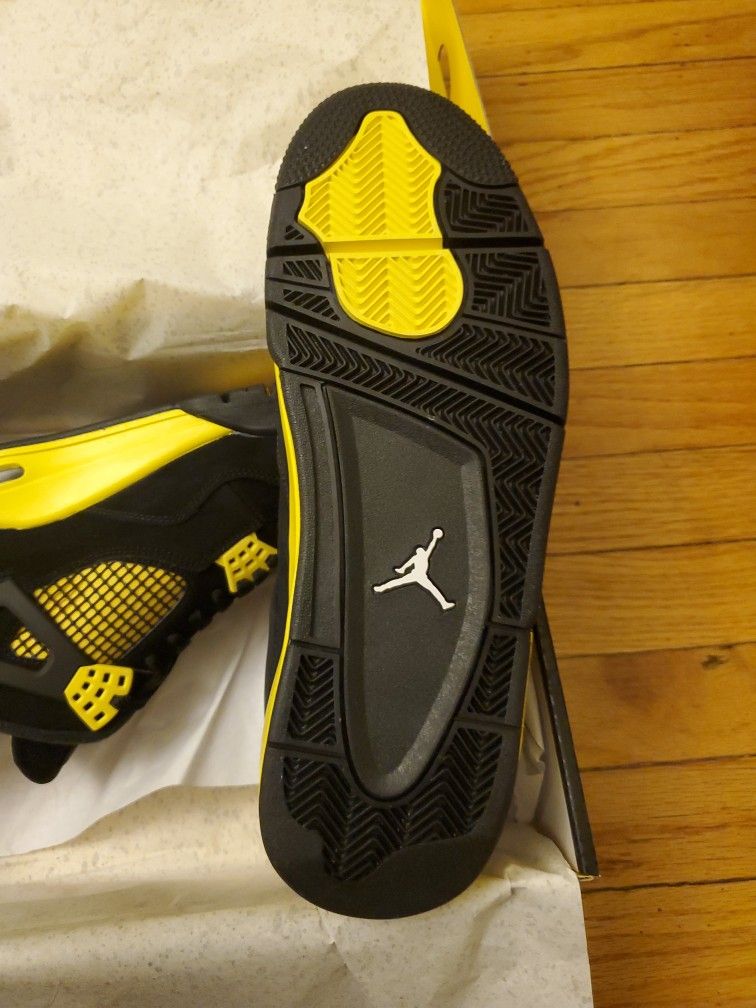 Nike Air Jordan Retro 4 Thunder Size 10.5 IV - photo 4