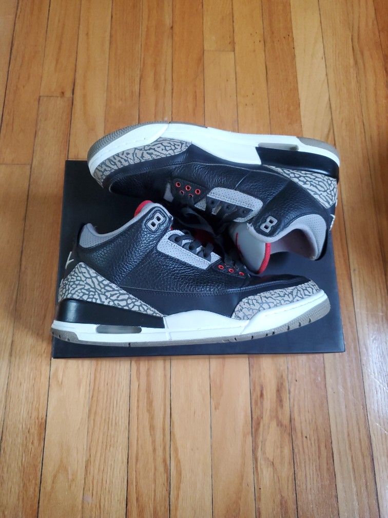 Nike Air Jordan Retro iii Cement Size 10.5