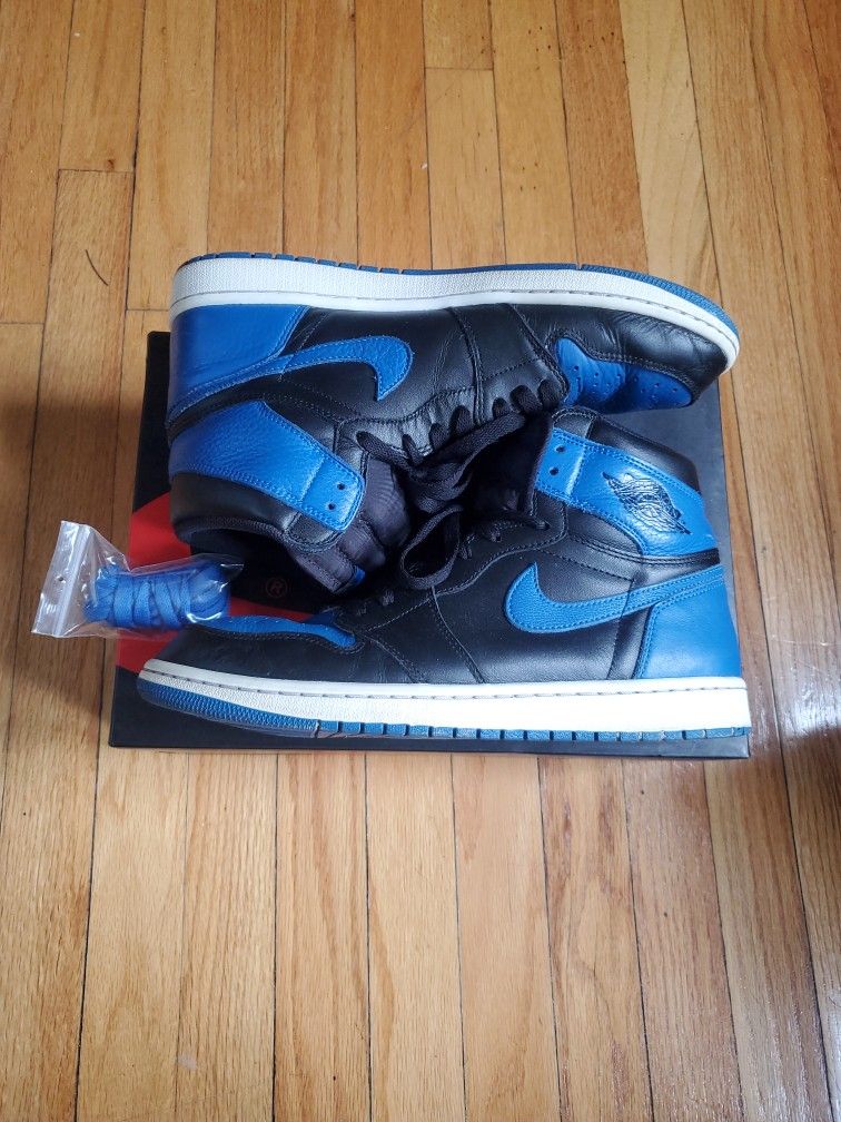 Nike Air Jordan Retro Ones Royal Blue Size 10.5