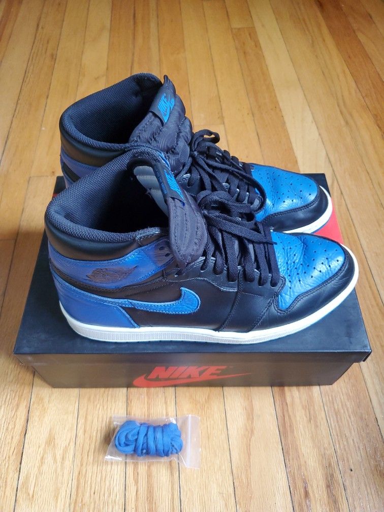 Nike Air Jordan Retro Ones Royal Blue Size 10.5 - photo 5