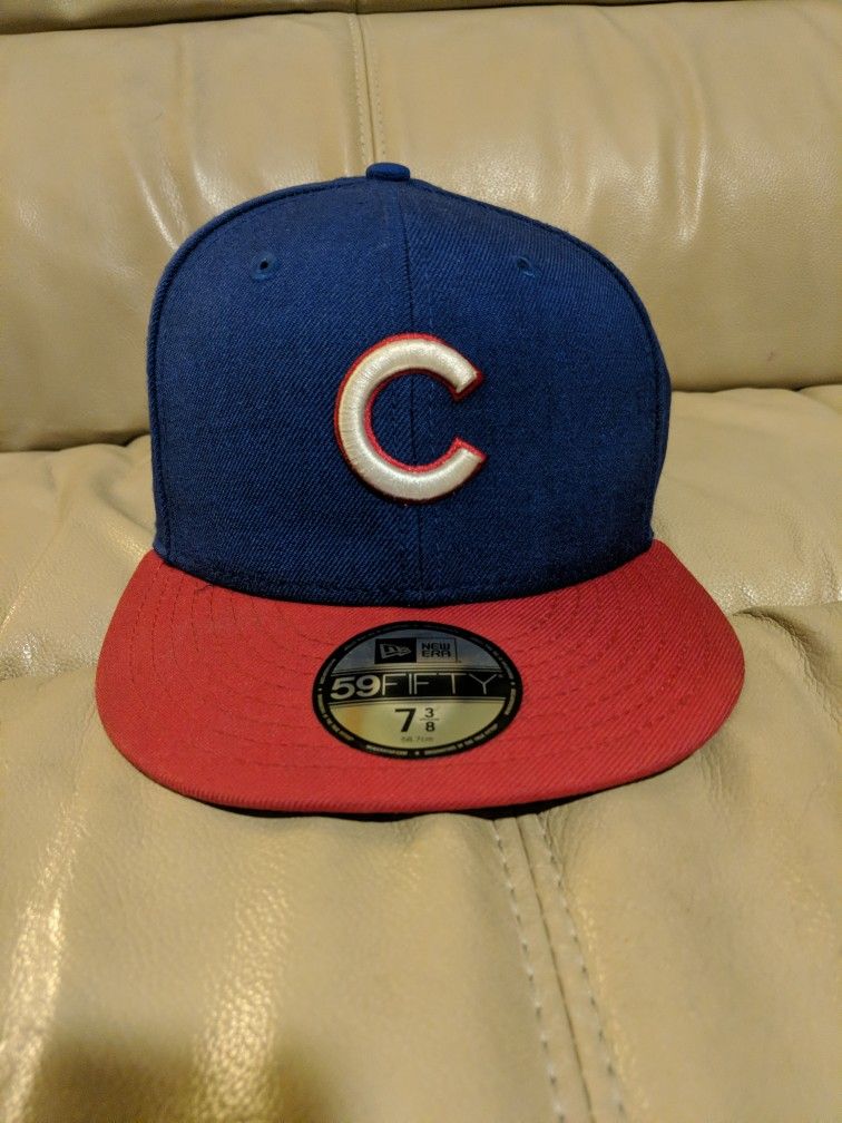 Chicago Cubs Fitted New Era Baseball Cap 7 3/8