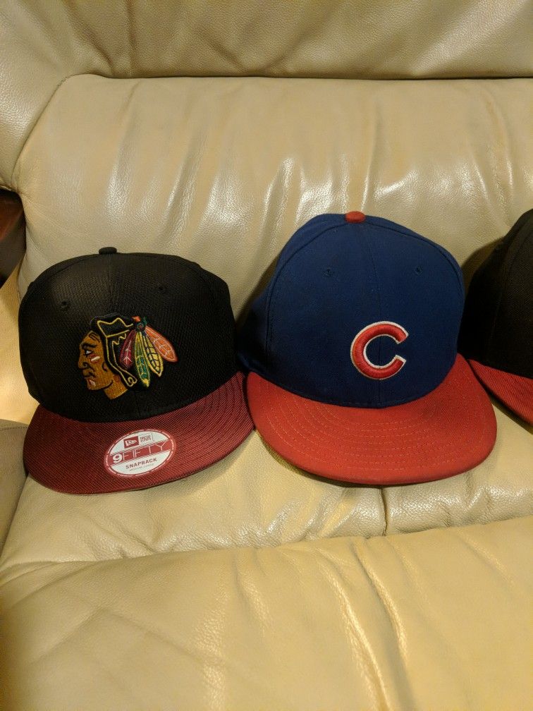 New Era Hats Chicago Cubs Bulls Bears Blackhawks - photo 3