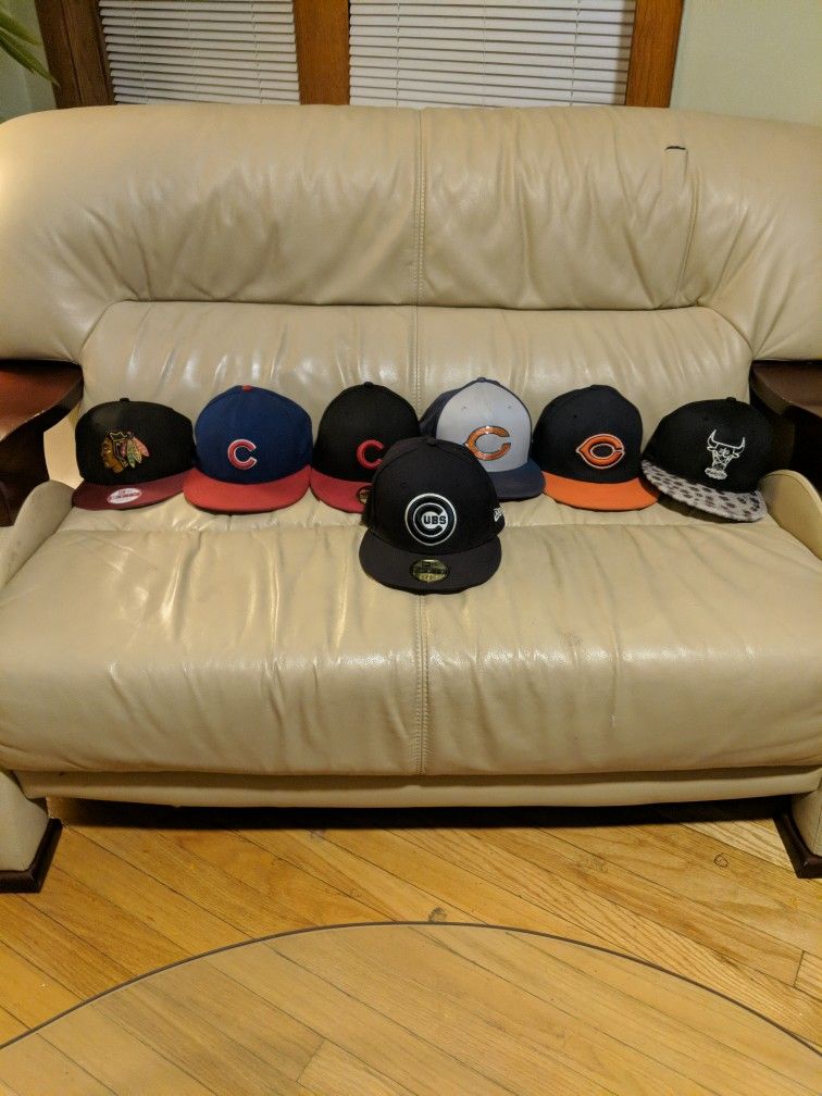 New Era Hats Chicago Cubs Bulls Bears Blackhawks - photo 4