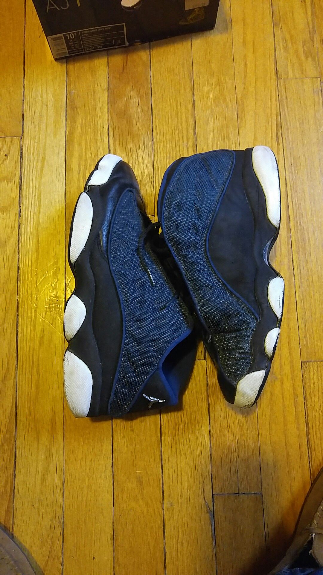 Nike Air Jordan OG 13 Low Brave Blue Size 10.5 - 1998 - photo 2