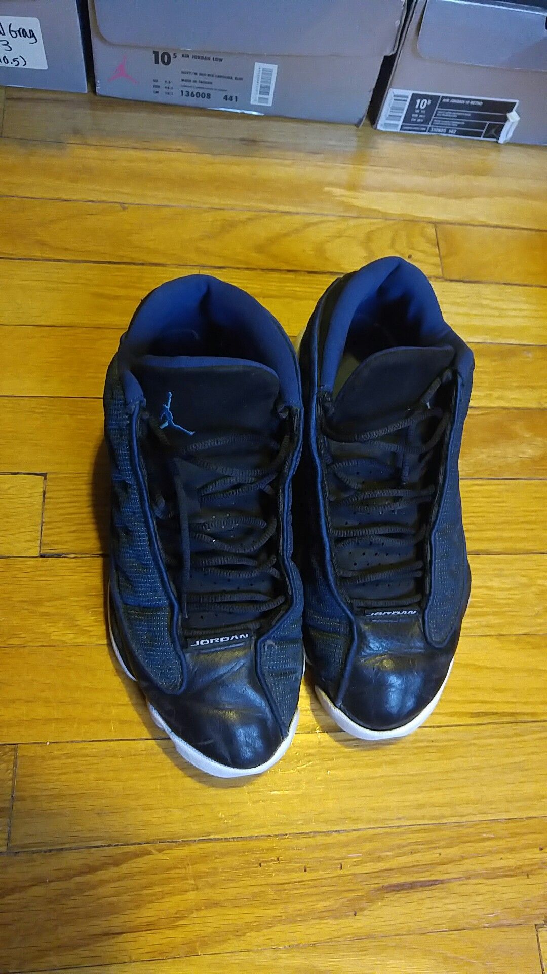 Nike Air Jordan OG 13 Low Brave Blue Size 10.5 - 1998 - photo 3