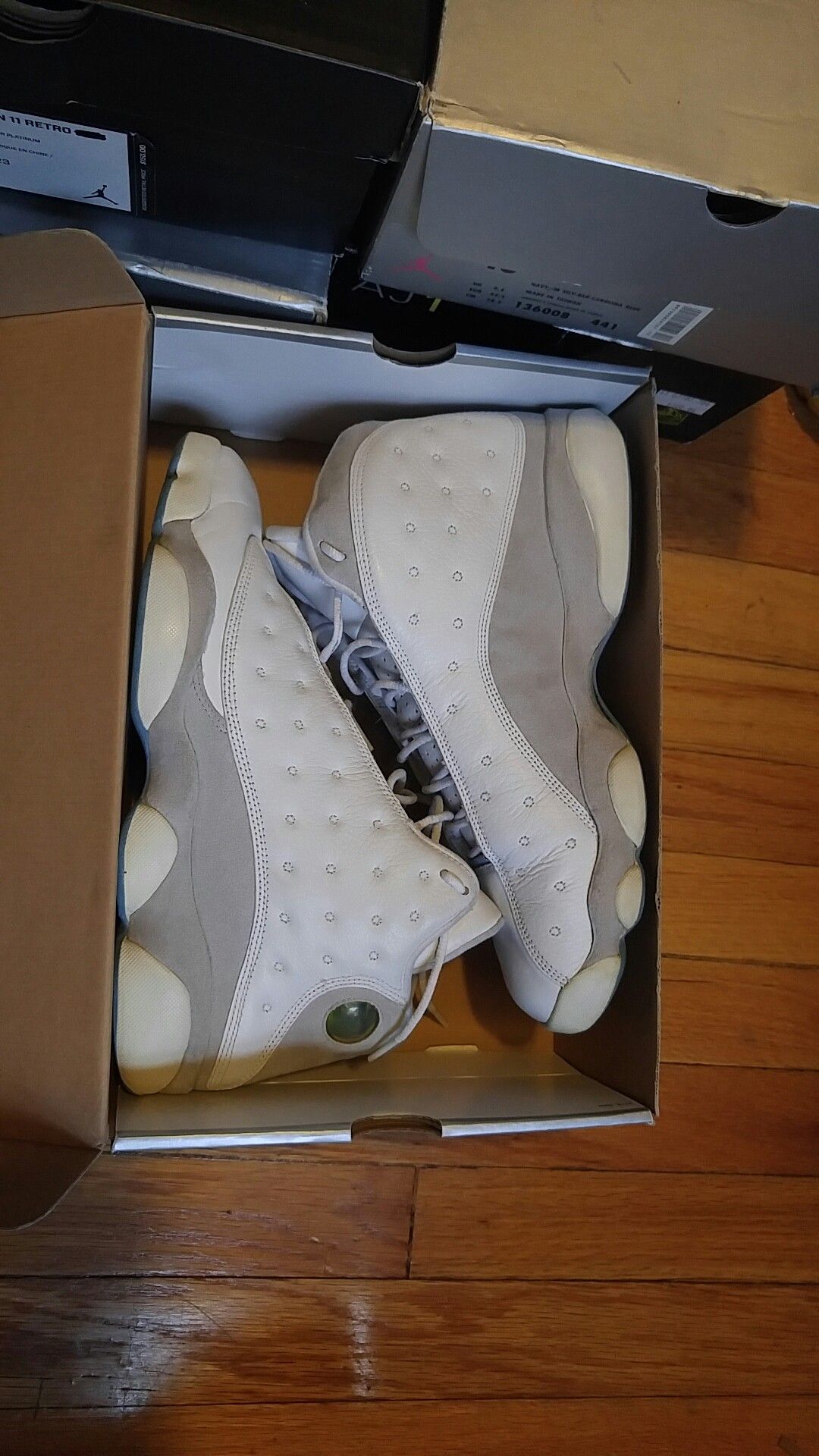 Nike Air Jordan Retro 13 XIII Size 10.5 Neutral Grey 2005 - photo 2