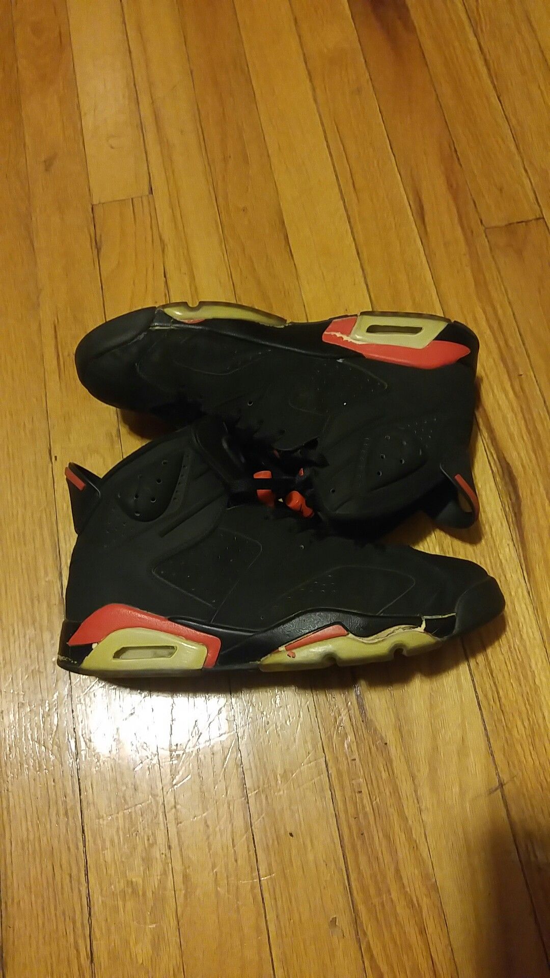 Nike Air Jordan Retro VI Infrared 2000 Size 10
