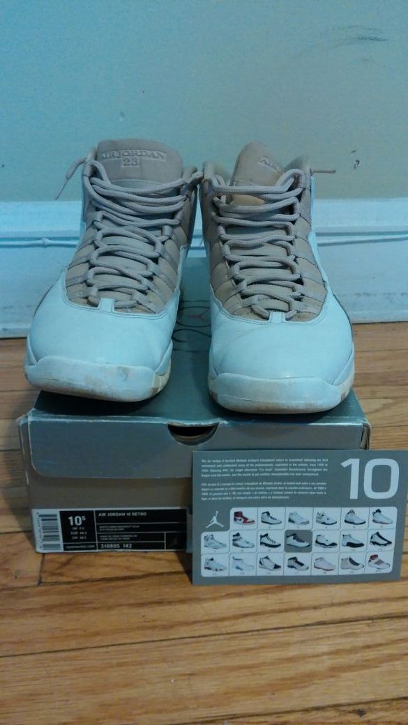 Nike Air Jordan Retro X Linen Size 10.5