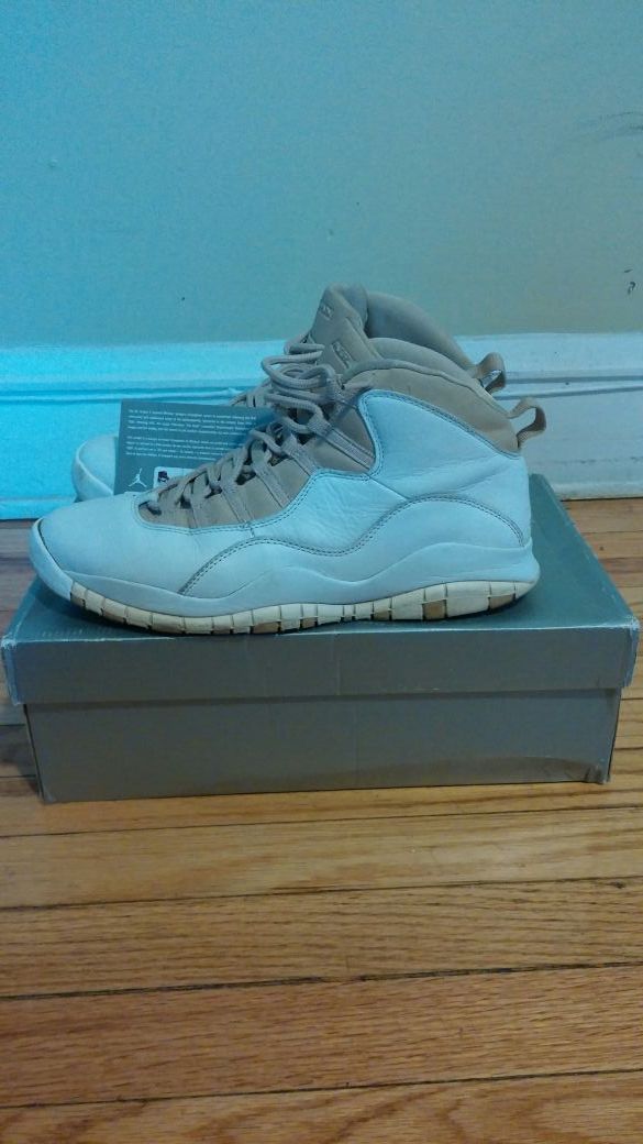 Nike Air Jordan Retro X Linen Size 10.5 - photo 2