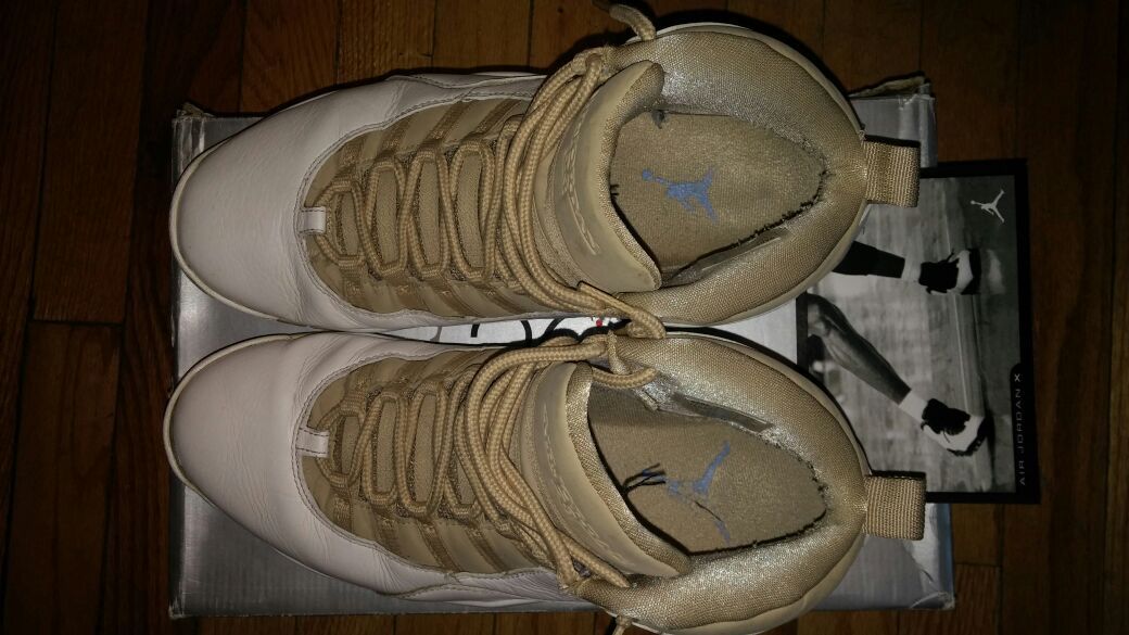 Nike Air Jordan Retro X Linen Size 10.5 - photo 5