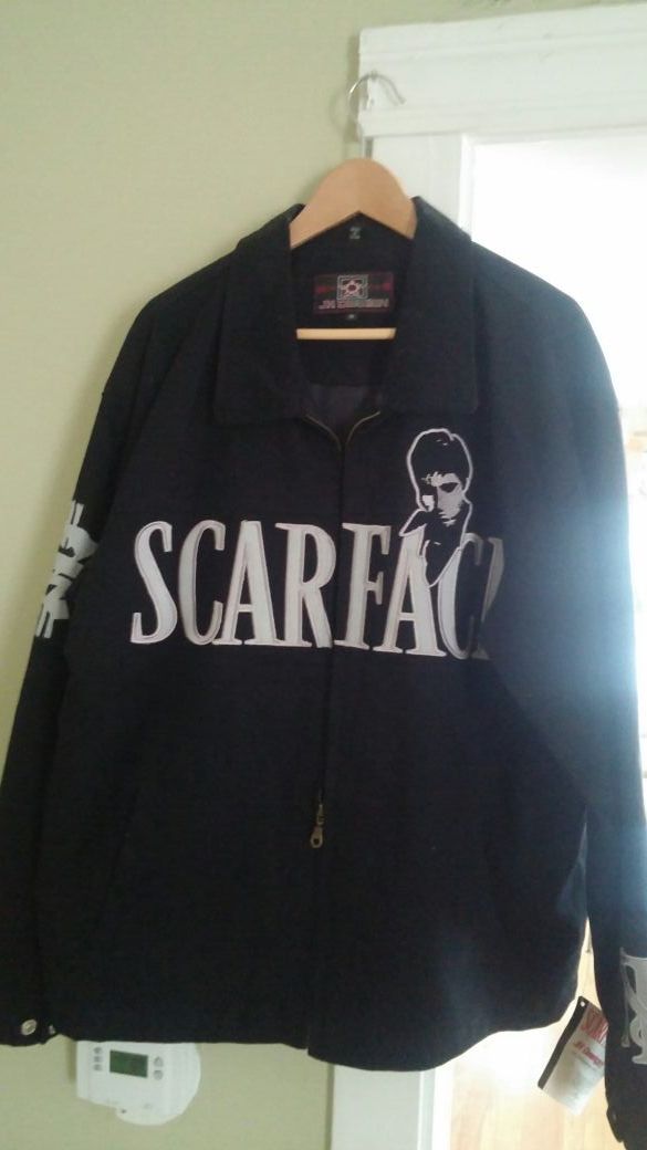 SCARFACE jacket size Medium. NEW $200