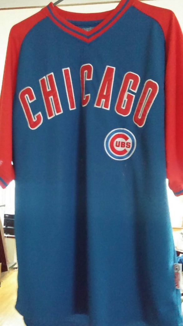 Chicago Cubs Baseball Jersey LARGE $30