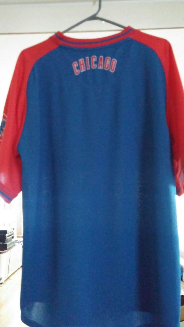 Chicago Cubs Baseball Jersey LARGE $30 - photo 4