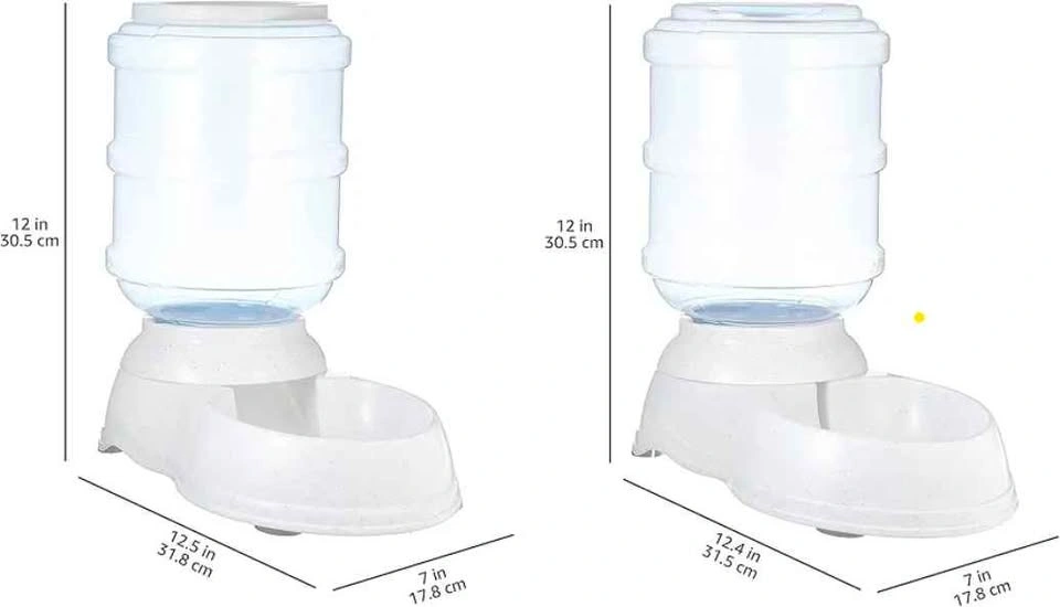 Amazon Basics Pet Waterer Feeder Set - photo 3