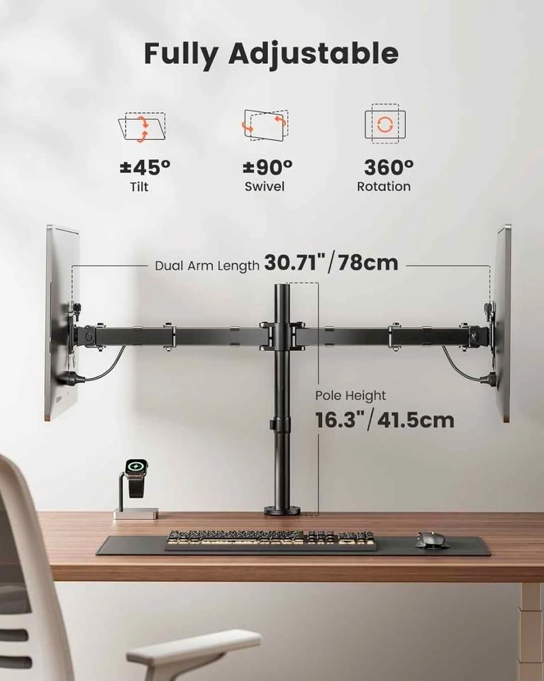 ErGear Dual Monitor Mount - photo 2