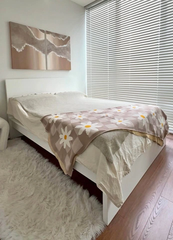Ikea MALM bed frame white FULL