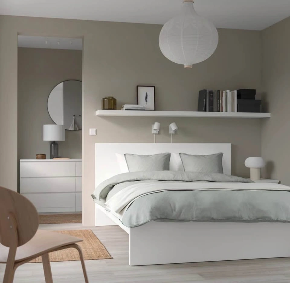 Ikea MALM bed frame white FULL - photo 2