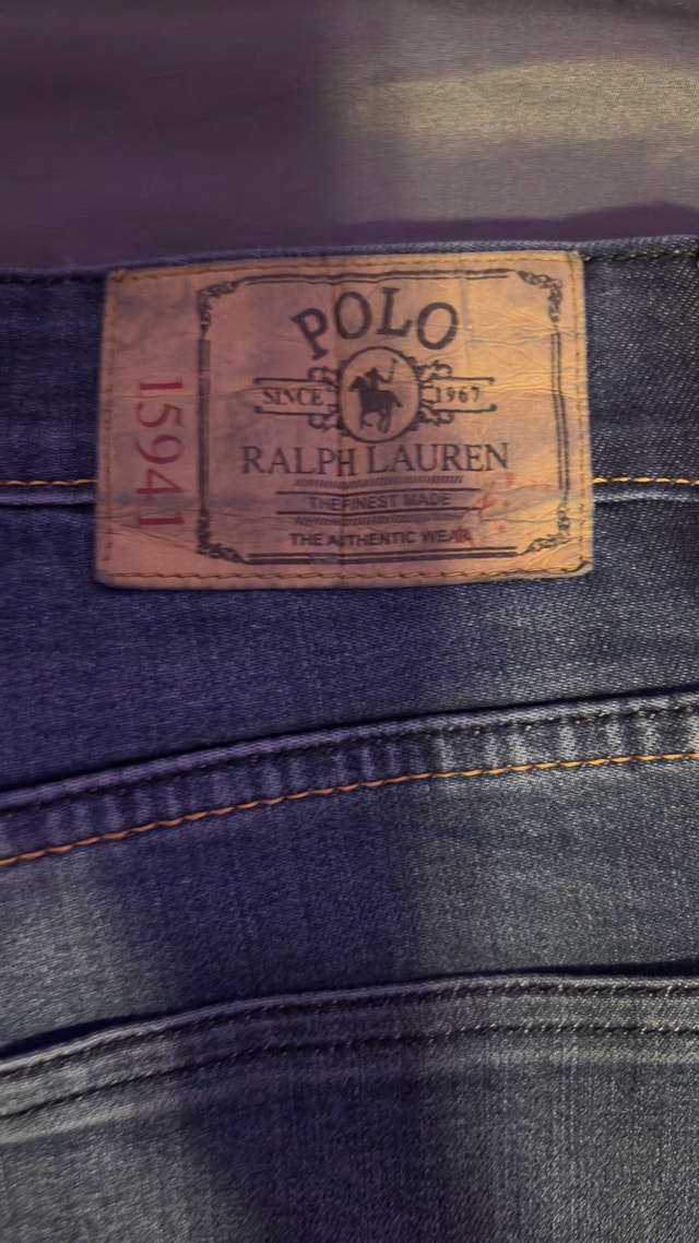 Polo Ralph Lauren Jeans Size 34/34 (fits 32/32) - photo 3