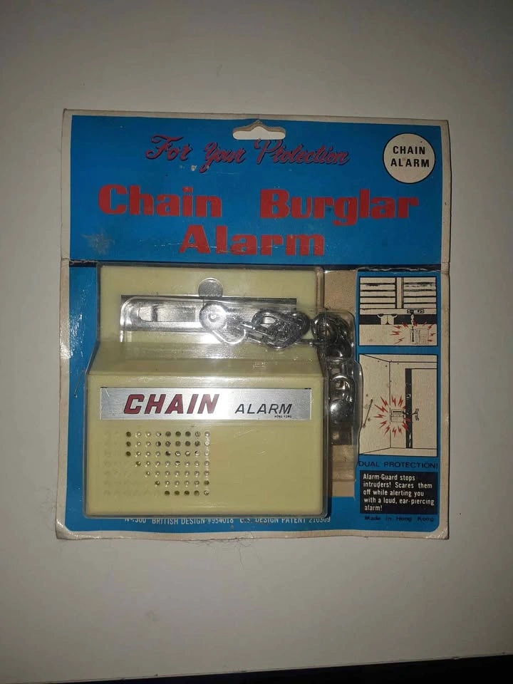 Vintage Chain Burglar Alarm