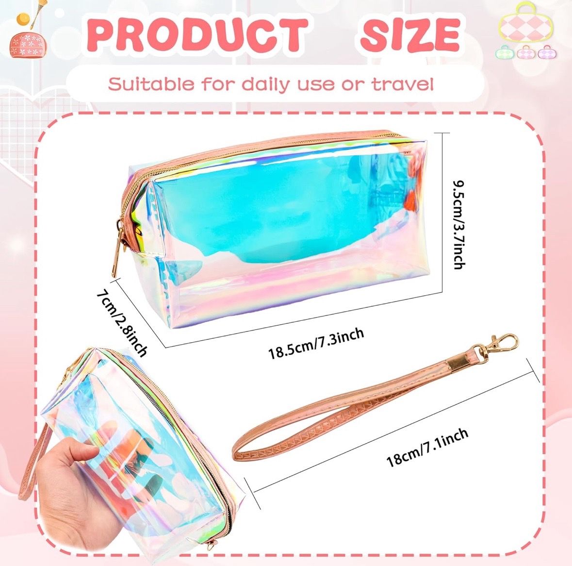 Holographic Clear Bags - photo 2