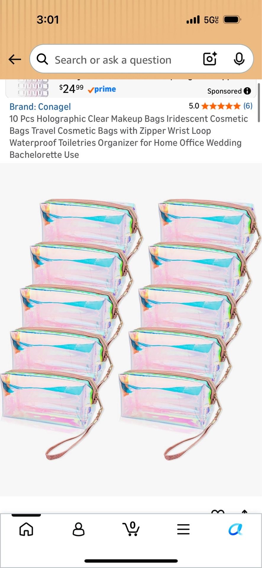 Holographic Clear Bags - photo 5