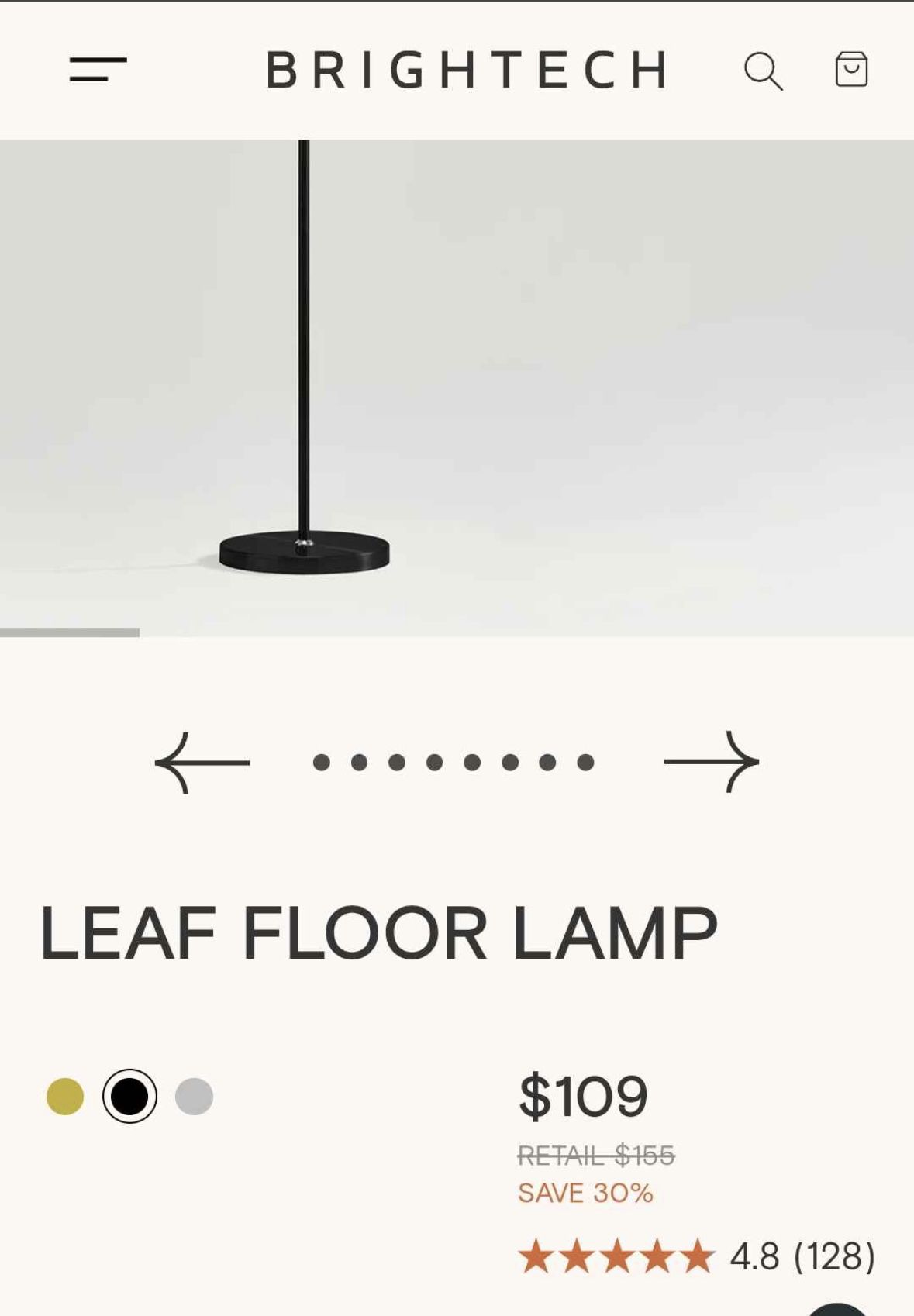 Floor Lamp Leaf - photo 4