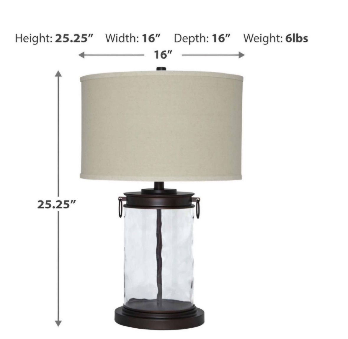 Signature Design by Ashley Metal Accent Table Lamp - photo 2