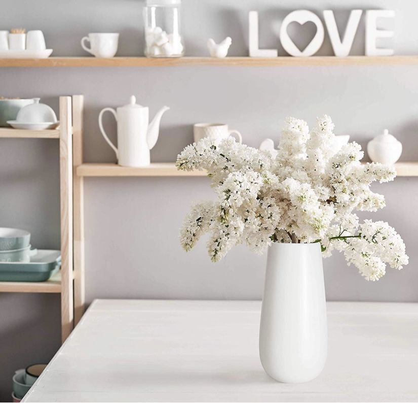 D’vine Dev Elegant Oval Ceramic Vase