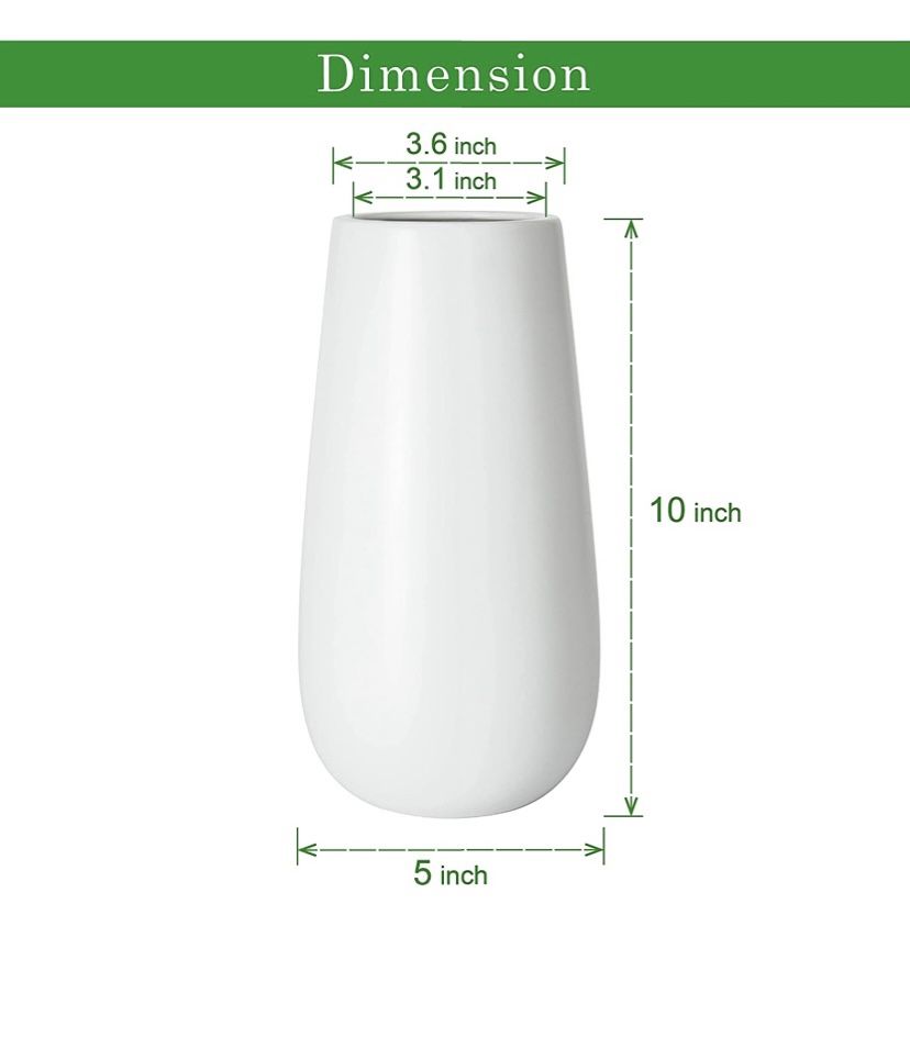D’vine Dev Elegant Oval Ceramic Vase - photo 3