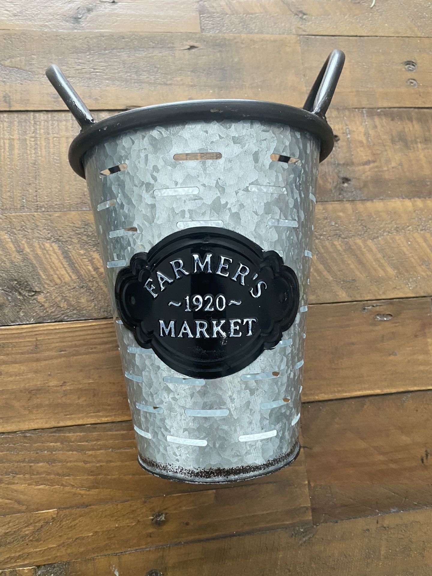 Galvanized Metal Planter