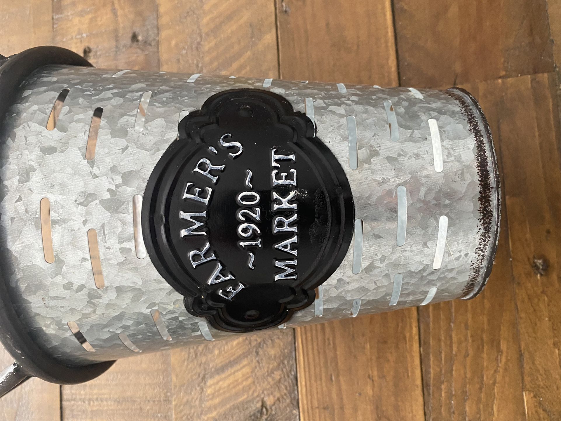 Galvanized Metal Planter - photo 2
