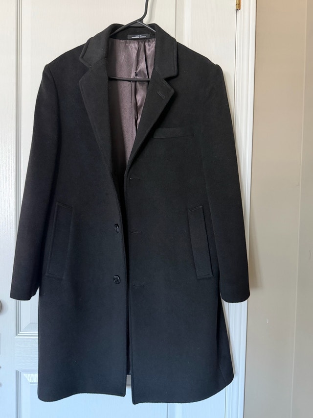 BRAND NEW - London Fog Signature Men Wool Overcoat - Medium - photo 2