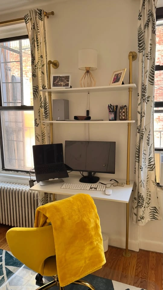 White and Gold Desk, 36" (36x20x81) - photo 2