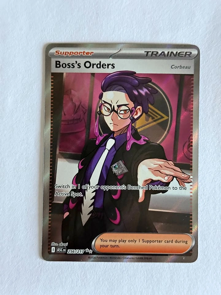 Boss's Orders Corbeau 256/217 Ascended Heroes