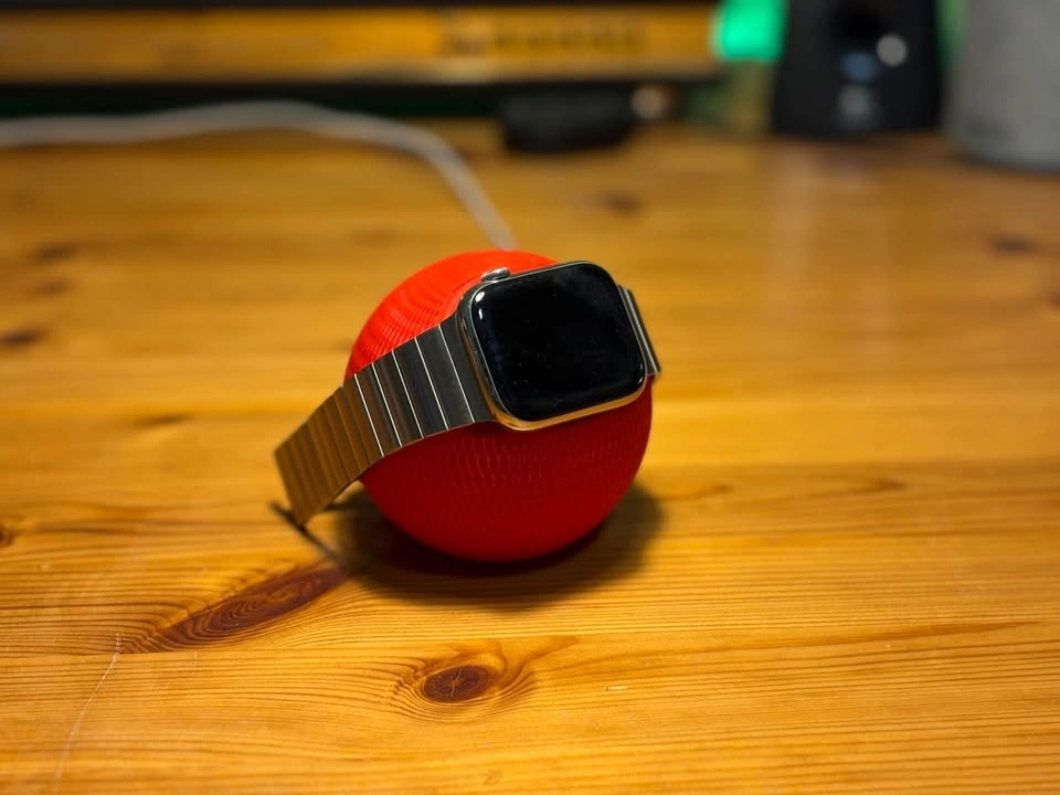 3D Printed HomePod Mini Apple Watch Charger Holder Stand - photo 3