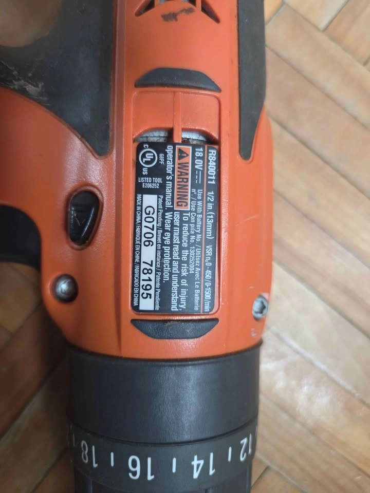 RIDGID 18V Drill and Rapid Max Charger with Battery - photo 2