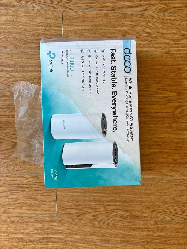 TP LINK M4 DECO Mesh Wifi System - 2 Pack