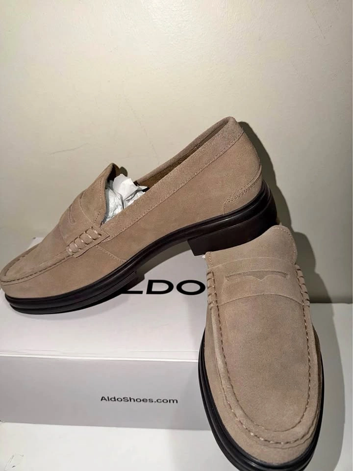 Aldo Men Suede Leather Shoes. Size 11 & 12 US available. Firm pr