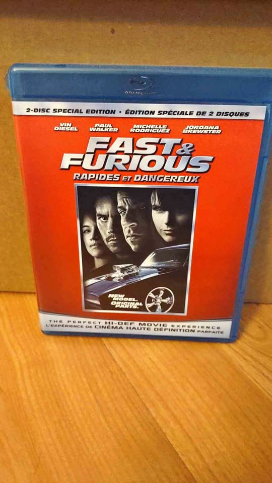 Blu Ray Fast & Furious