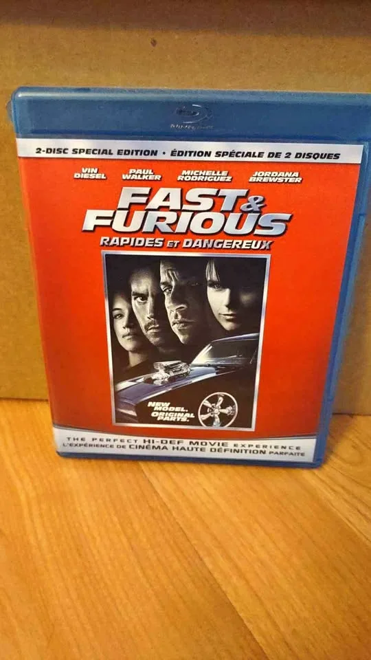 Blu Ray Fast & Furious