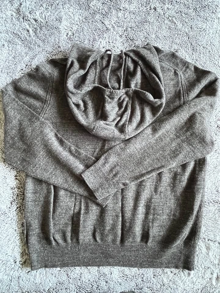 Roots Grey Full-Zip Knit Hoodie - Men's XL - photo 4