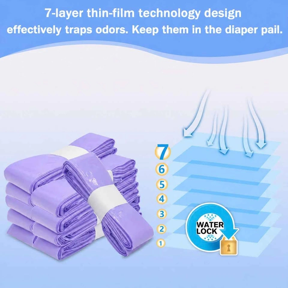 10 Pack Nappy Bin Refill Films - Up to 320 Diapers - photo 5