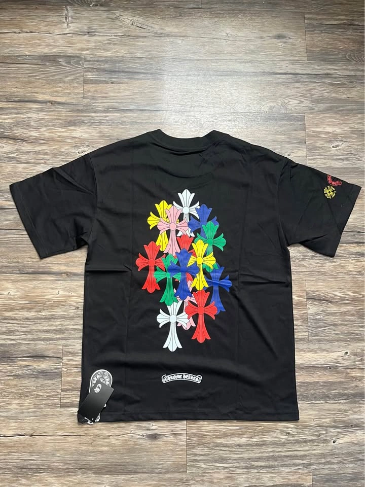 Chrome Hearts Multi-Color Cross Cemetery T-Shirt - photo 2