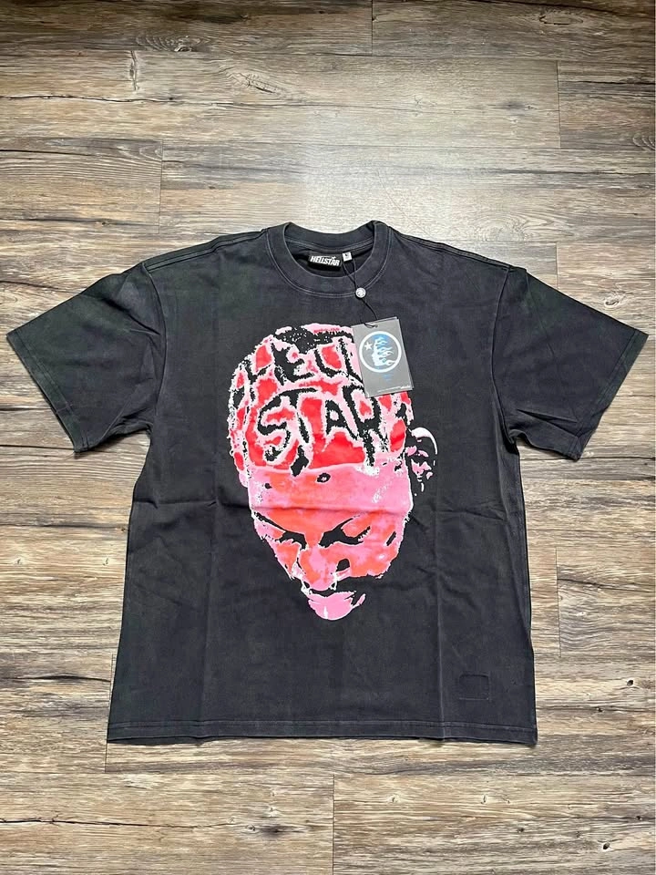 Hellstar Graphic T-Shirt Black Size L