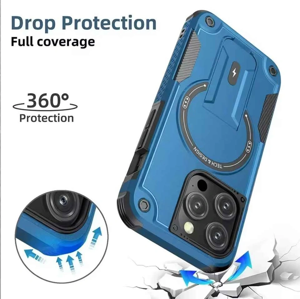 Rugged, Mag Safe Cases with Kickstand (Brand New) - photo 2